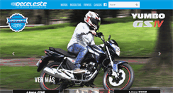Desktop Screenshot of deceleste.com.uy